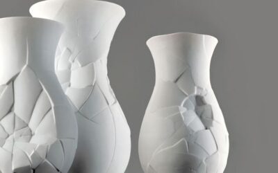 Vaso Rosenthal effetto rotto Vase of Phases