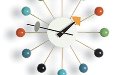 Ball Clock Vitra multicolore orologio design George Nelson