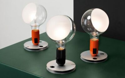 Lampadina Flos lampada da tavolo design Achille Castiglioni