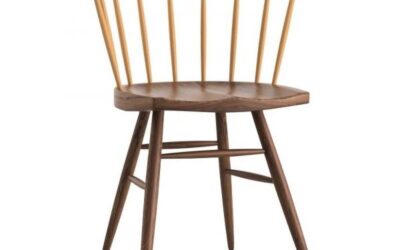 Straight Knoll sedia in legno