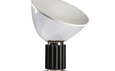 Taccia Flos lampada da tavolo diffusore in vetro